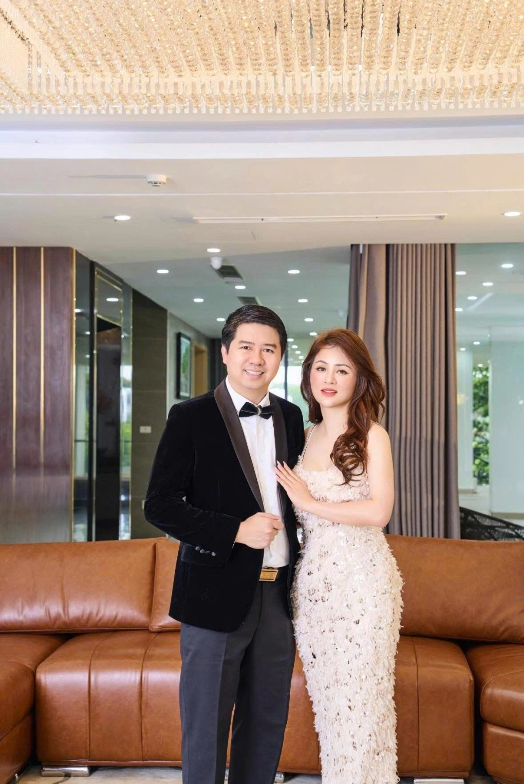 Bác sĩ Hoàng Tuấn và bà xã. Ảnh: Nhân vật cung cấp