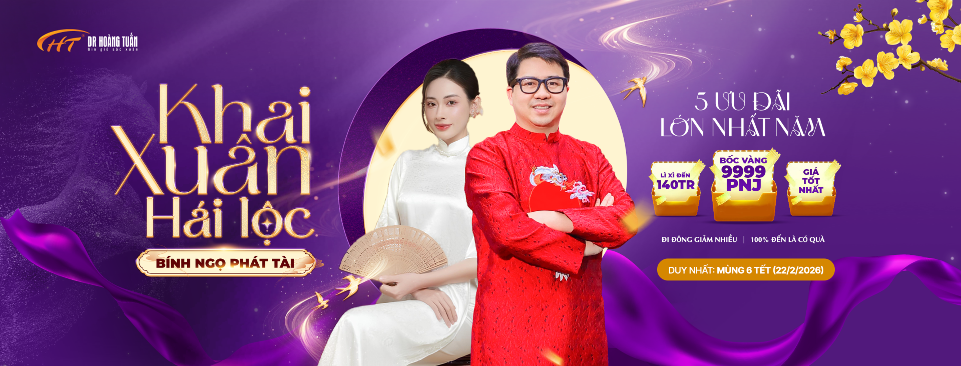 Khuyến mại Khai Xuân 22/2/2026