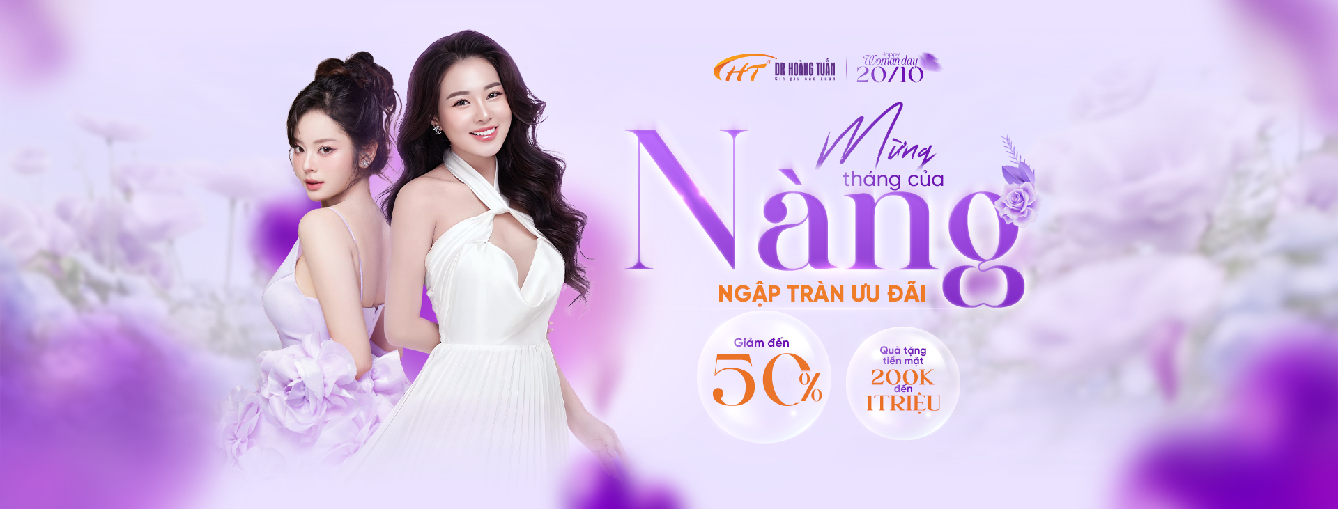 MỪNG THÁNG CỦA NÀNG - NGẬP TRÀN ƯU ĐÃI