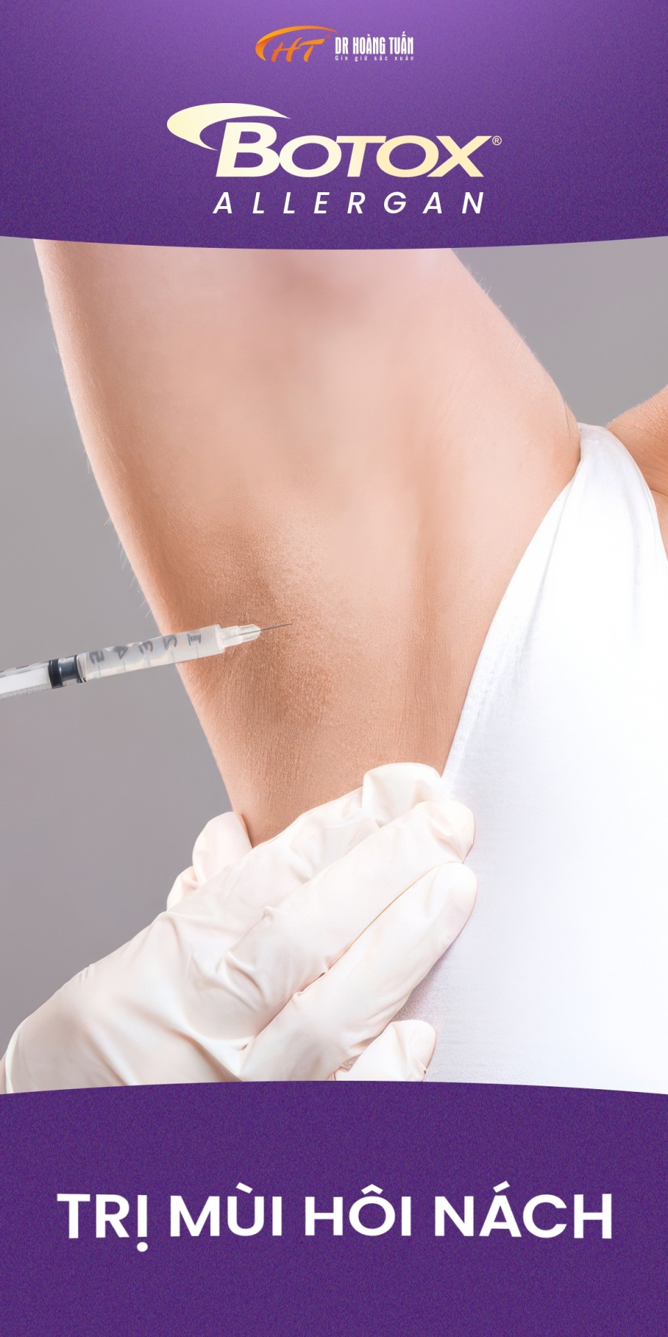 tiêm botox nách có ảnh hưởng gì không