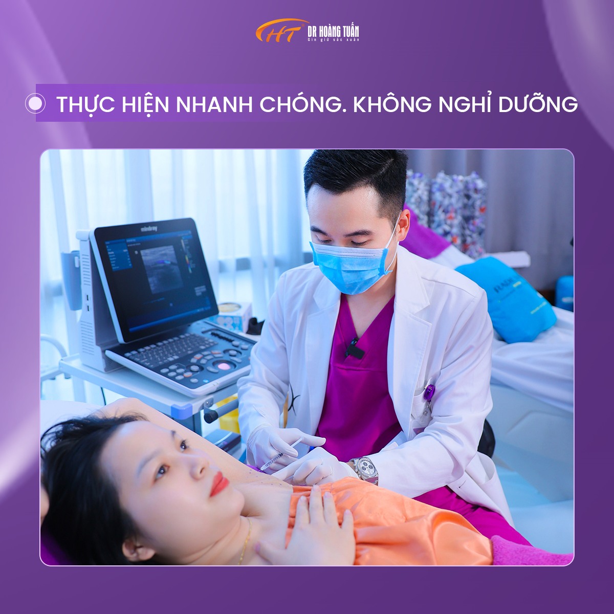 tiêm botox nách bao lâu có tác dụng