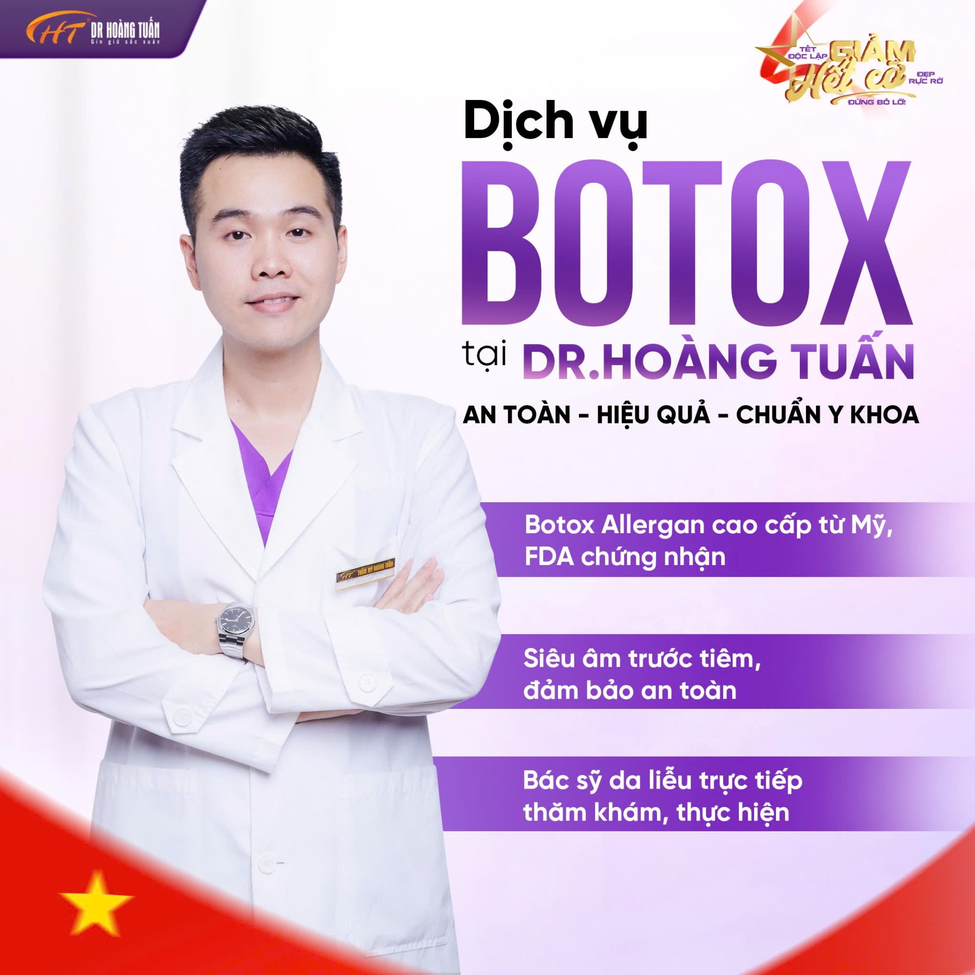 tiêm botox trị hôi nách