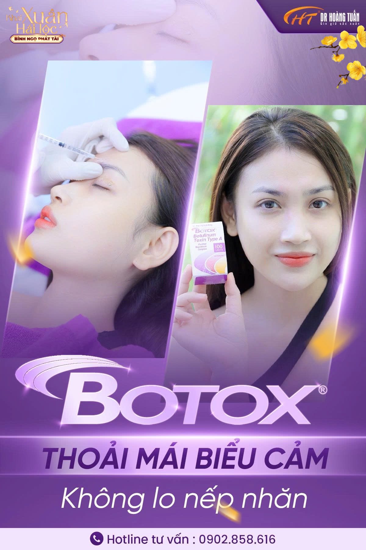 tiêm botox bao lâu thì tan