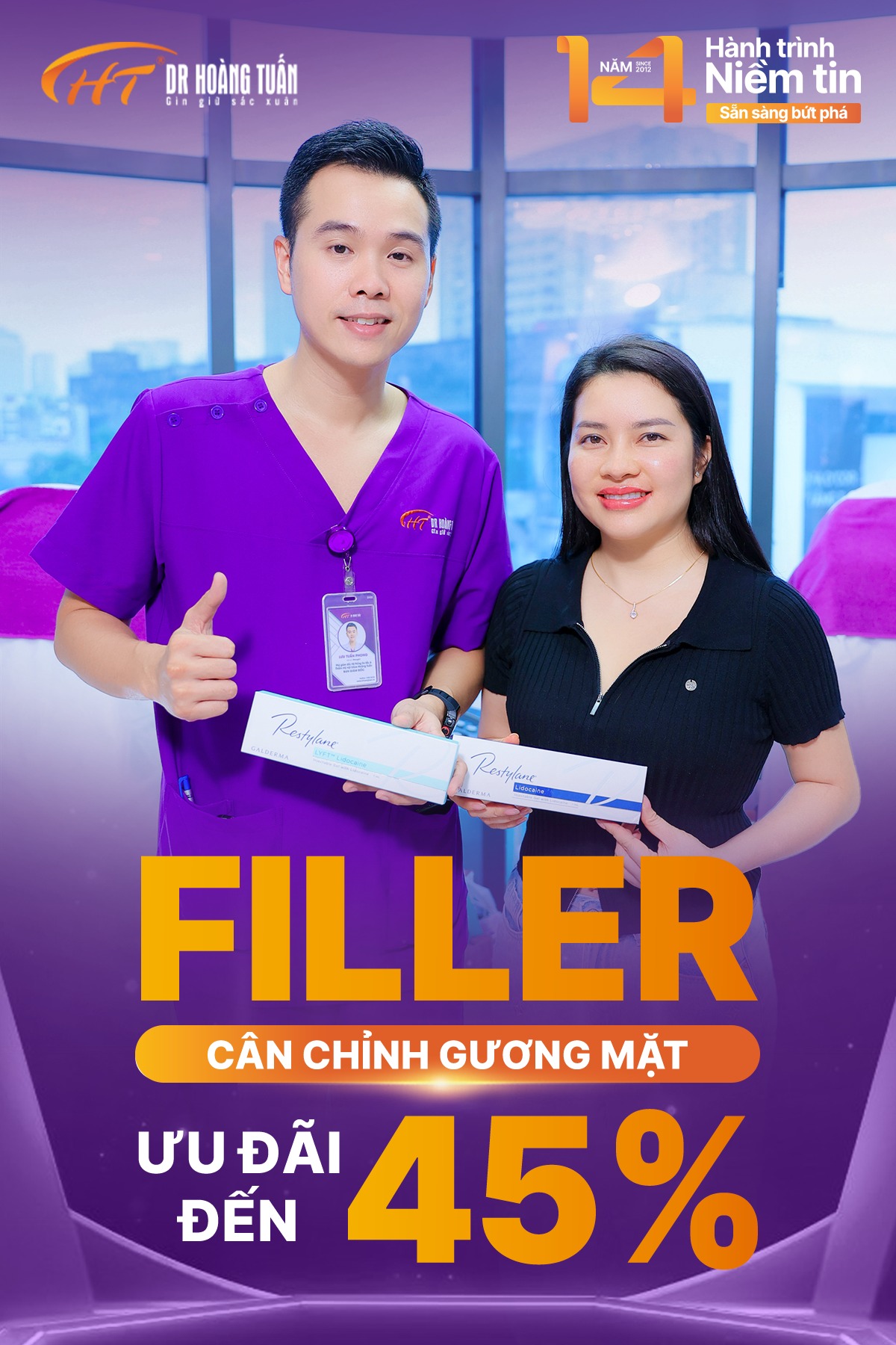 tiêm filler bao lâu thì đẹp