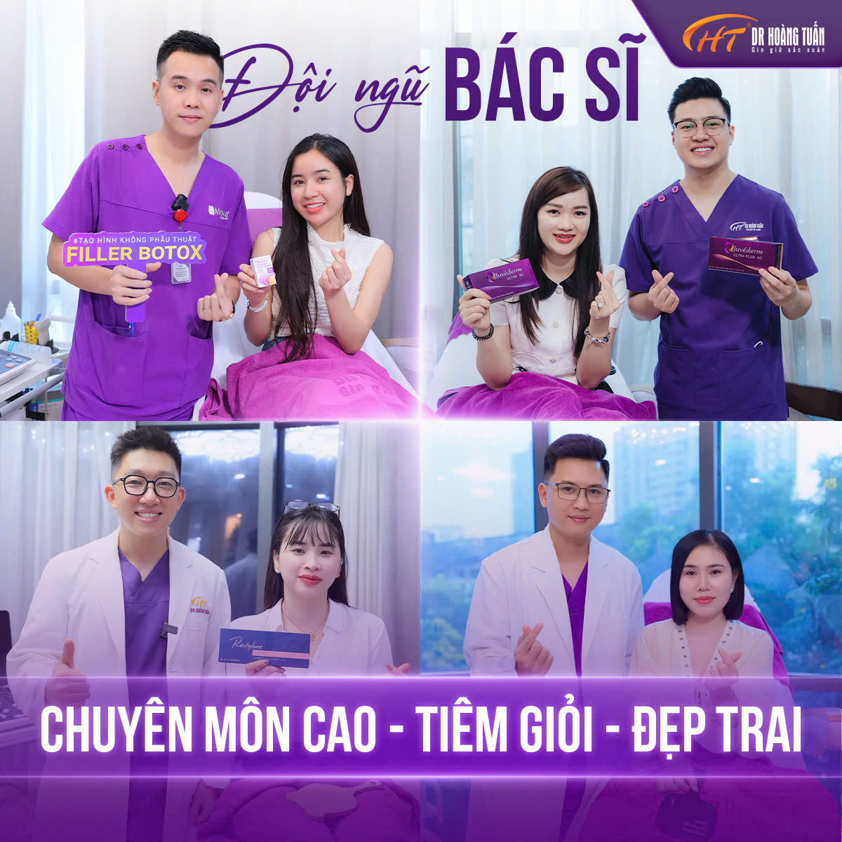 nên tiêm filler ở đâu