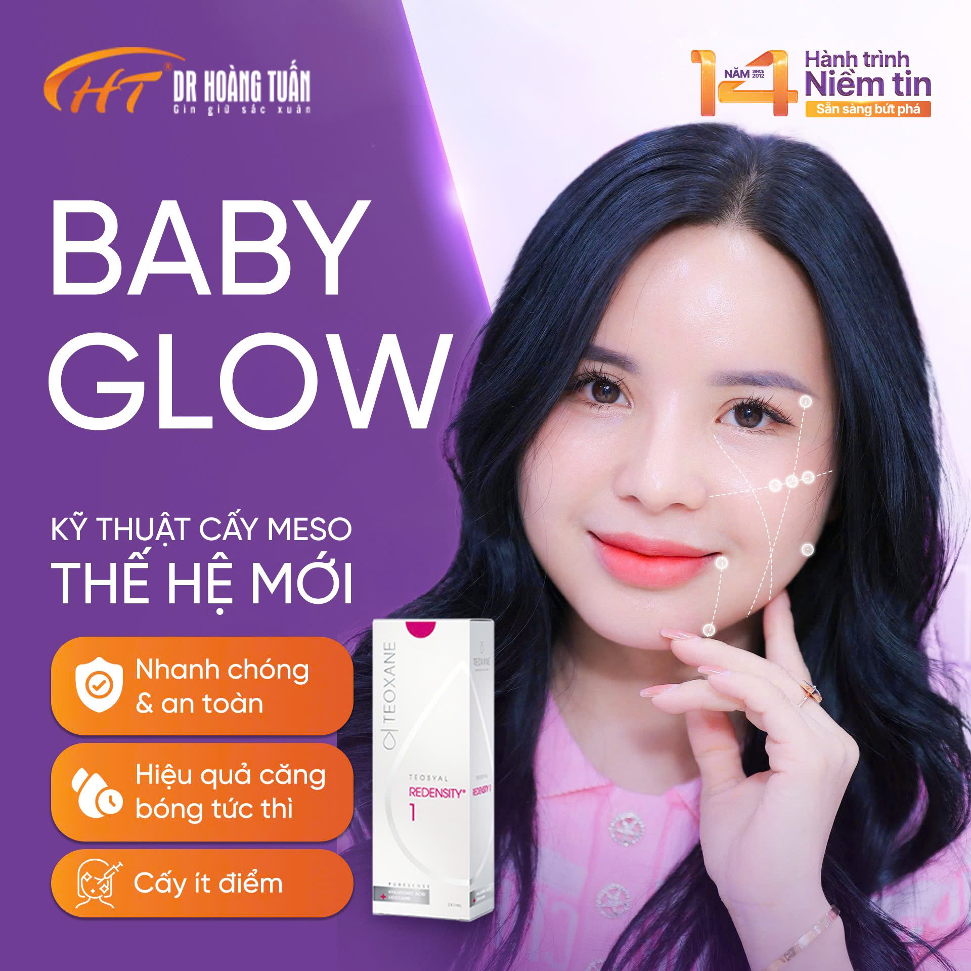 tiêm meso căng bóng