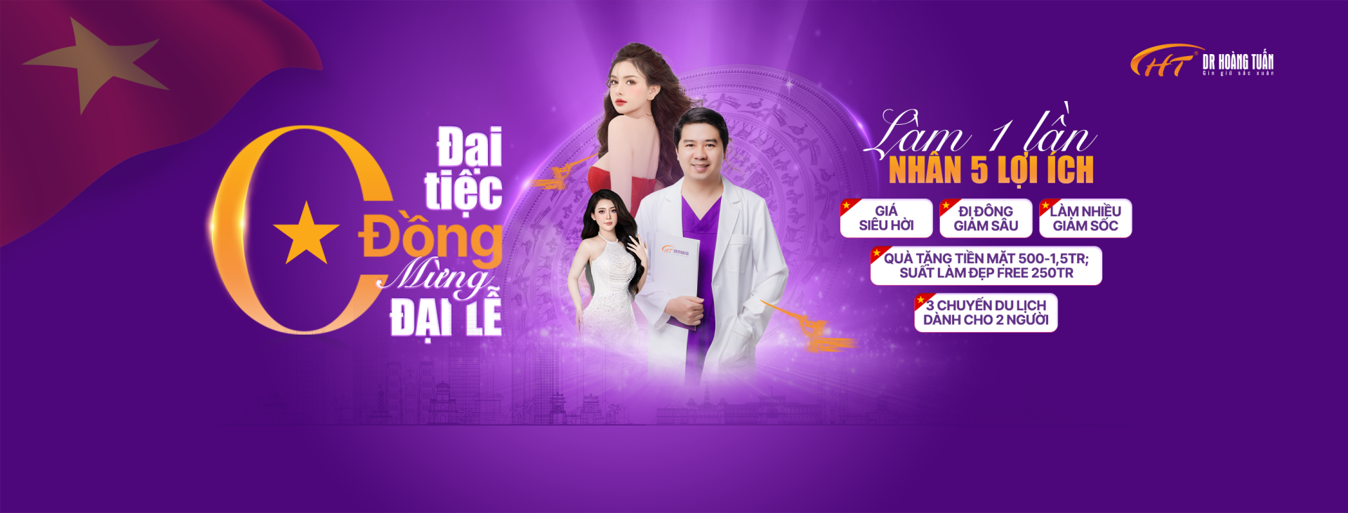 Đại tiệc 0 đồng mừng Đại Lễ