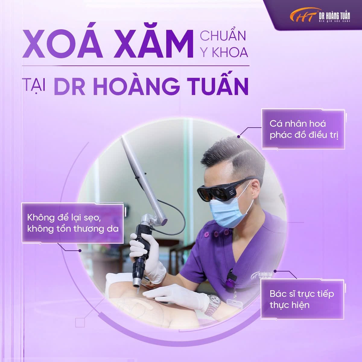 xoá xăm mí mắt