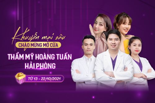 KHUYẾN MẠI SỐC MỪNG CƠ SỞ HẢI PHÒNG TRỞ LẠI