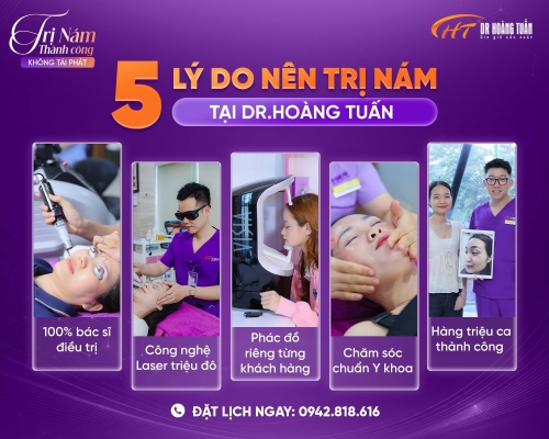 Điều trị nám chuẩn y khoa khác gì so với điều trị nám thông thường?