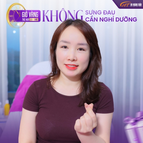 Tiêm botox gọn hàm có được nằm nghiêng không? Những điều cần lưu ý